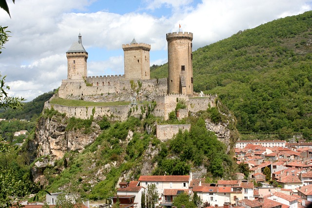 La ville de Foix